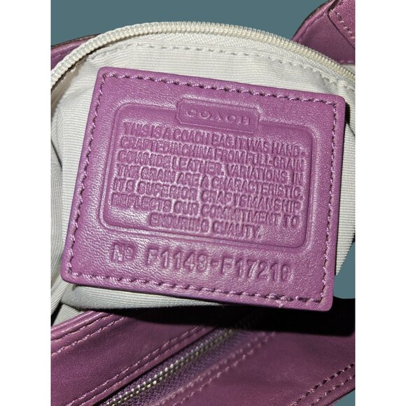 Coach Vintage Soho Lynn Multi Compartment Shoulder Hobo Leather Bag - Picture 7 of 14